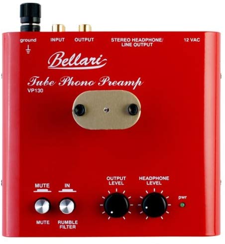 Bellari VP130 Mm Tube Phono Preamplifier With Headphone Amplifier
