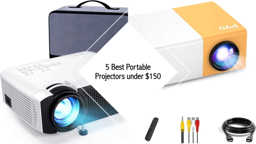 5 Best Portable Projectors under $150
