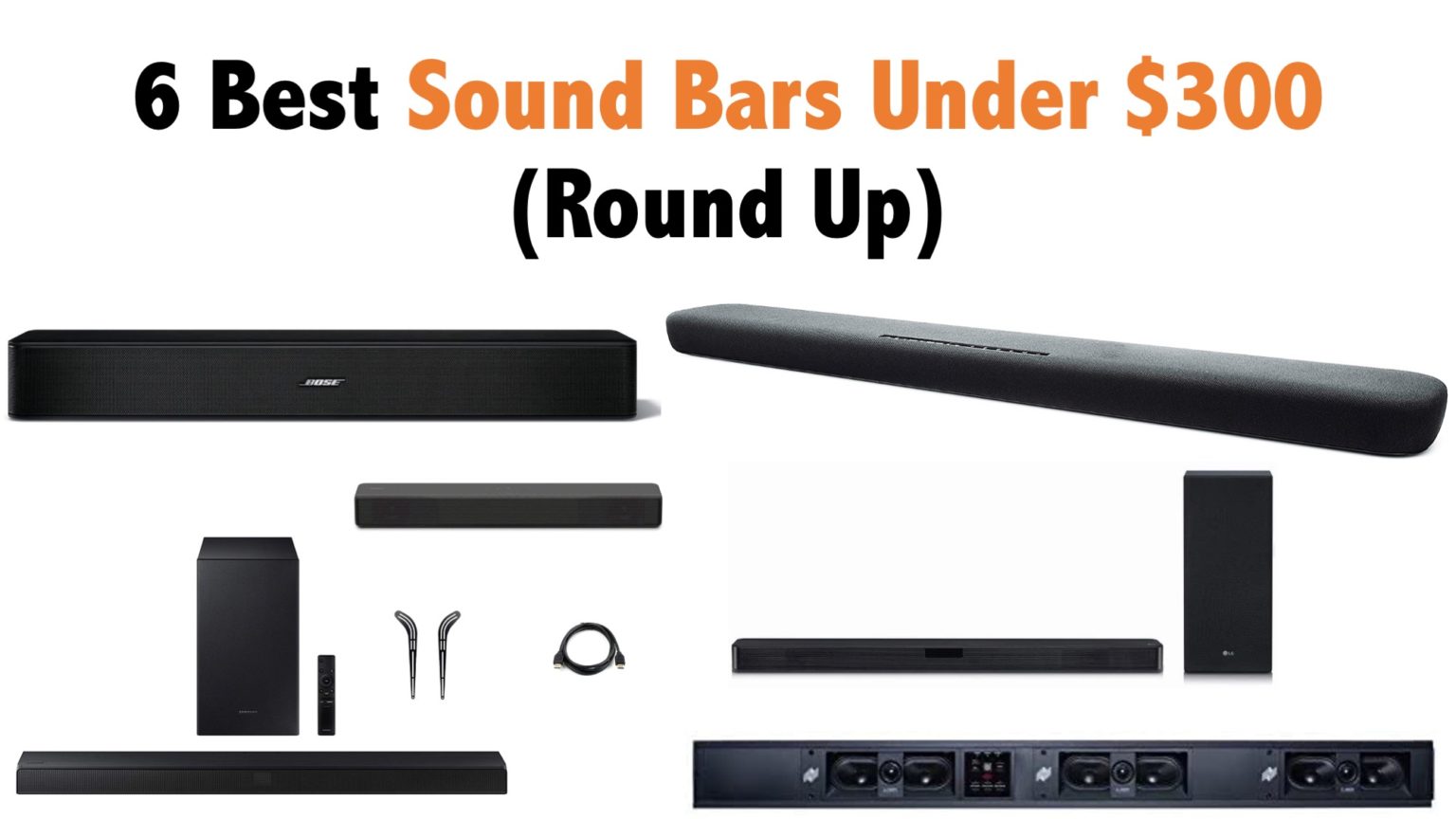 6 Best Sound Bars Under 300 (Round Up) In 2022 All For Turntables