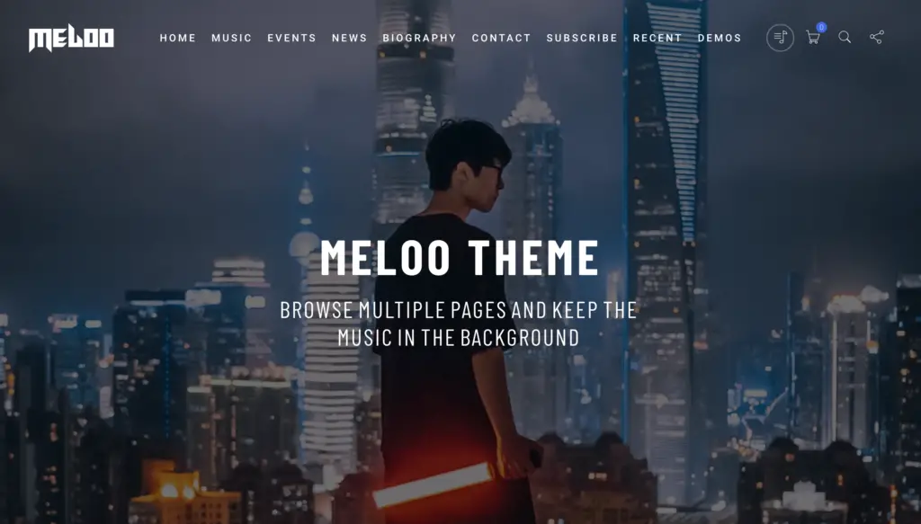Meloo - Music Theme for WordPress