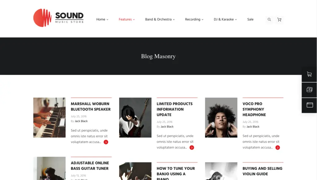 Sound | Musical Instruments Online Shop