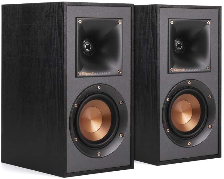 Klipsch R-41M Powerful Detailed Bookshelf Home Speakers