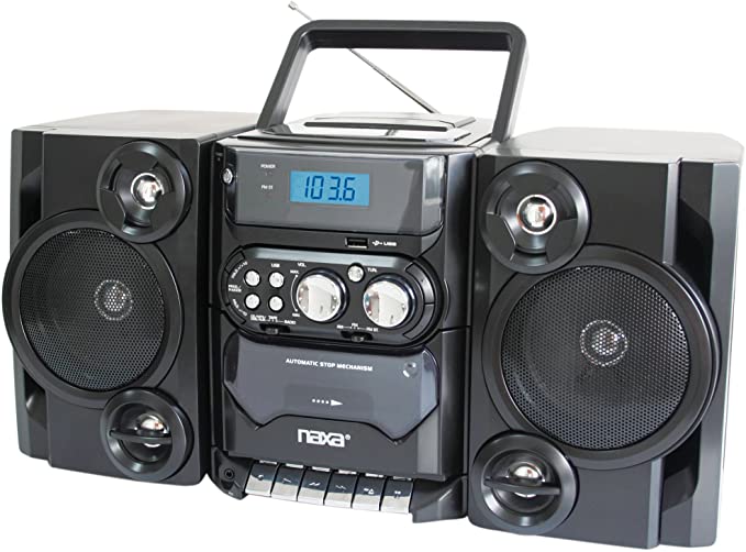 NAXA Electronics Portable MP3/CD Player