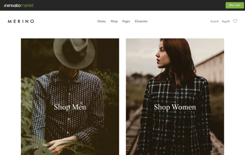 Merino | Modern WooCommerce shop theme for fashion store