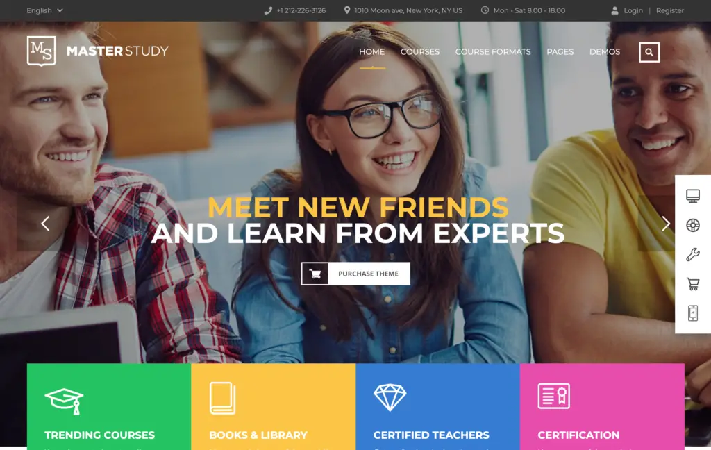 Education WordPress Theme - Masterstudy