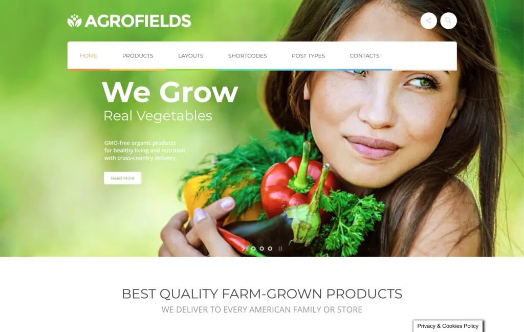 Agrofields – Food Shop & Grocery Market WP Theme 