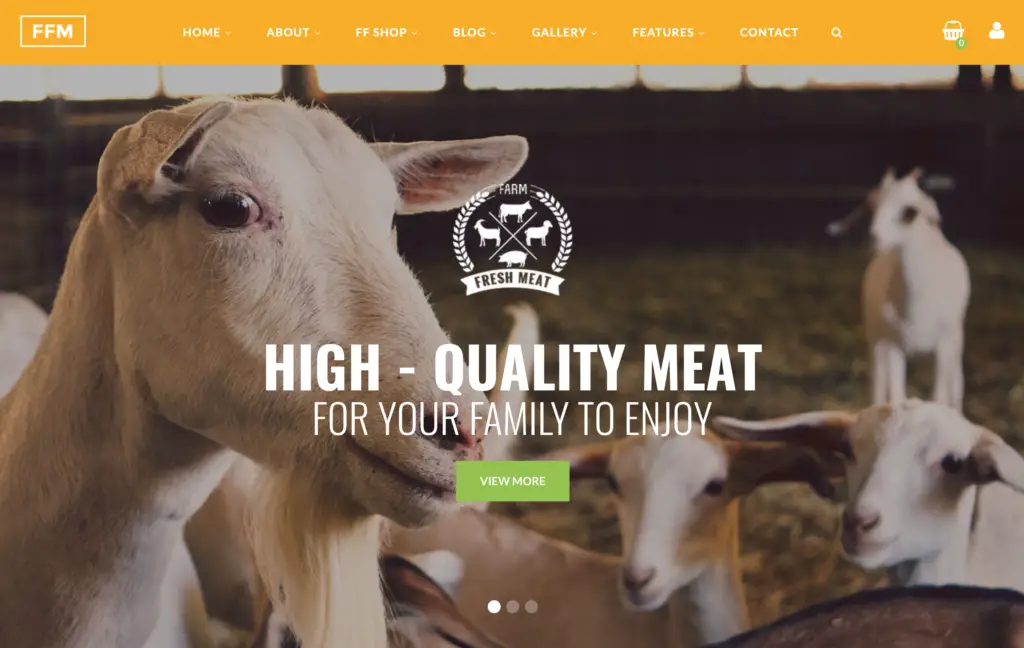 FoodFarm – Farm, Farm Services & Organic Food Store Theme