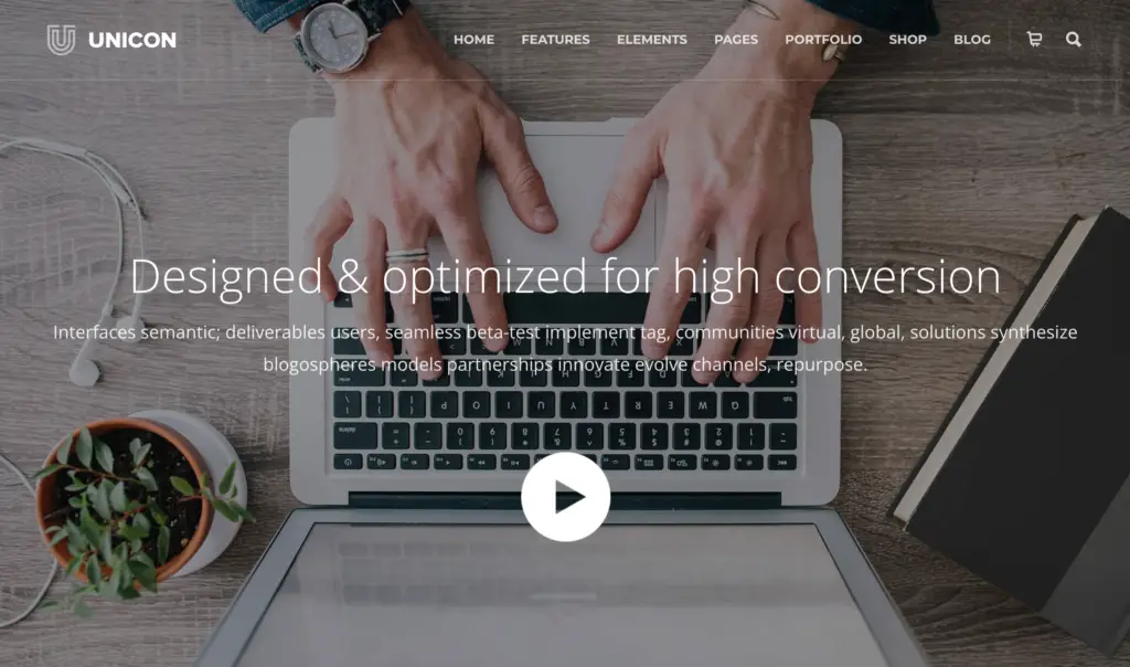 Unicon | Design-Driven Multipurpose Theme