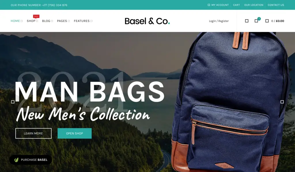 Basel – Responsive e-Commerce Theme