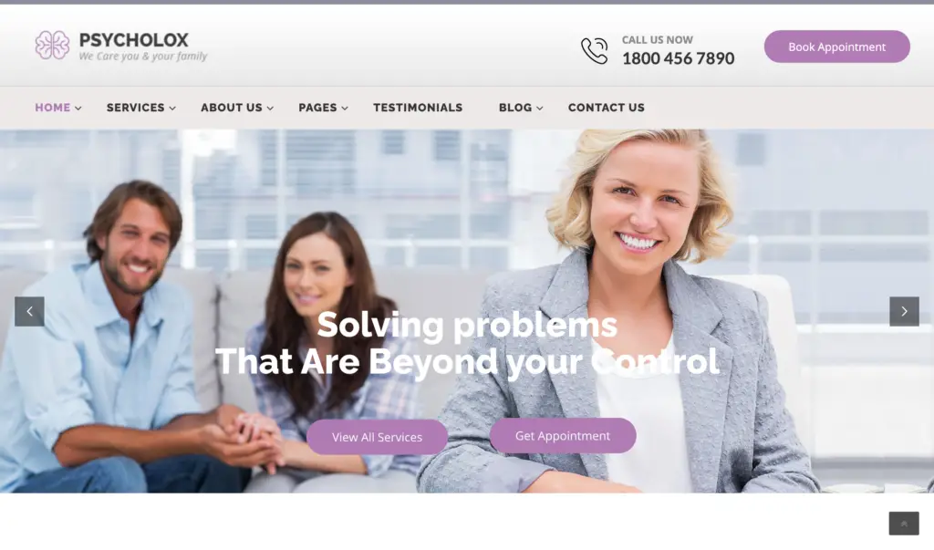 Psycholox : Psychology & Counseling WordPress Theme