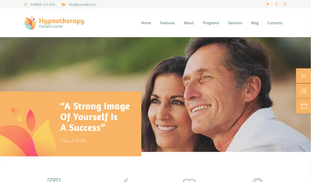 Hypnotherapy and Psychologist Therapy WordPress Theme