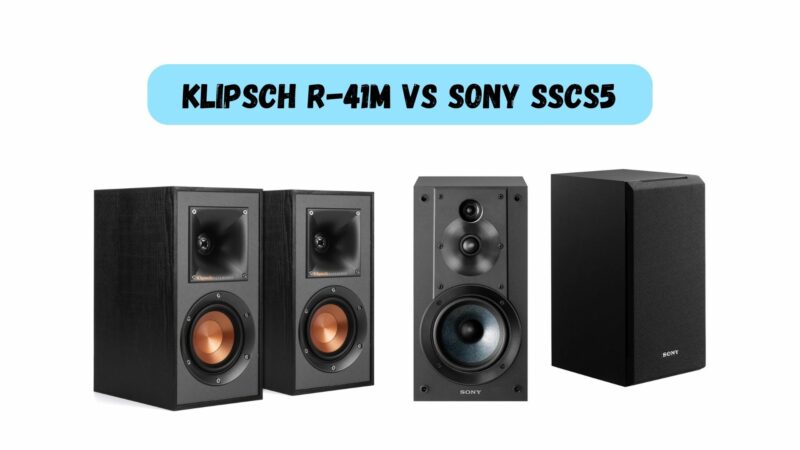 Klipsch R-41M vs Sony SSCS5
