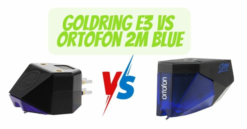 Goldring E3 vs Ortofon 2M Blue