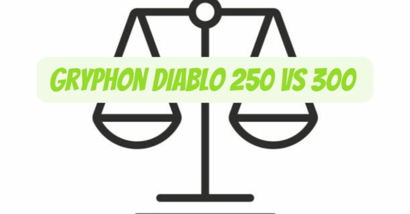 Gryphon Diablo 250 vs 300
