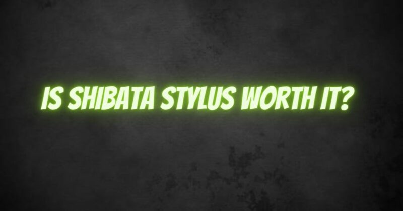 Is Shibata stylus worth it?
