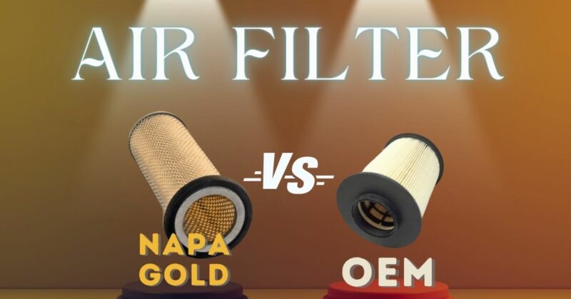 NAPA Gold air filter vs OEM