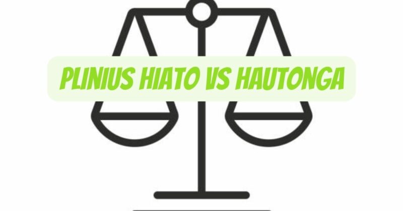 Plinius Hiato vs Hautonga