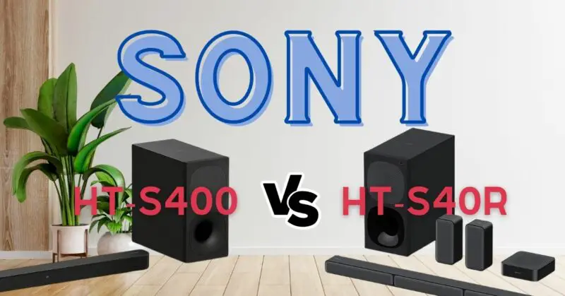 Sony HT-S400 vs HT S40R