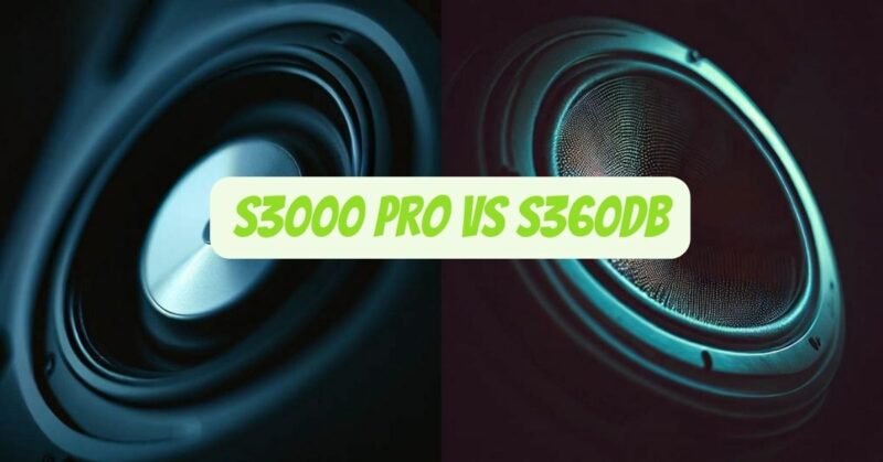 S3000 pro vs s360db