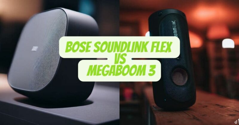 Bose SoundLink Flex vs Megaboom 3