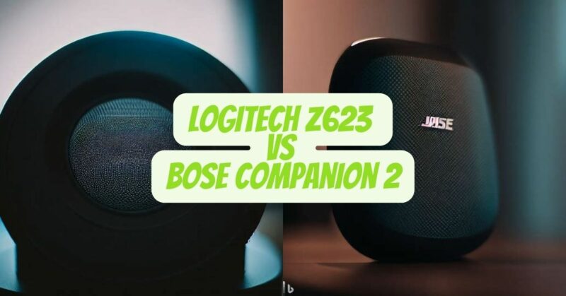 Logitech Z623 vs Bose Companion 2