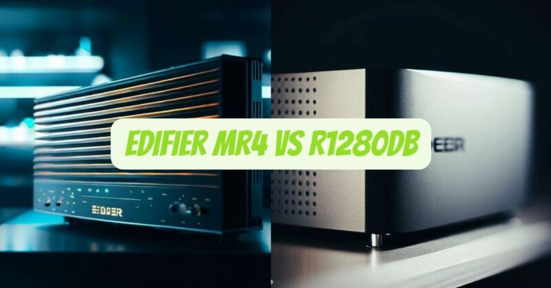 Edifier MR4 vs R1280DB