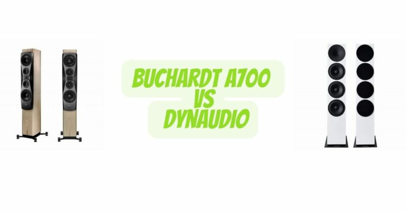 Buchardt A700 vs Dynaudio