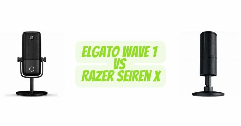 Elgato Wave 1 vs Razer Seiren X