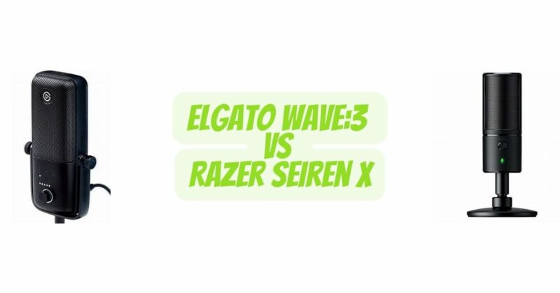 Elgato Wave:3 vs Razer Seiren X