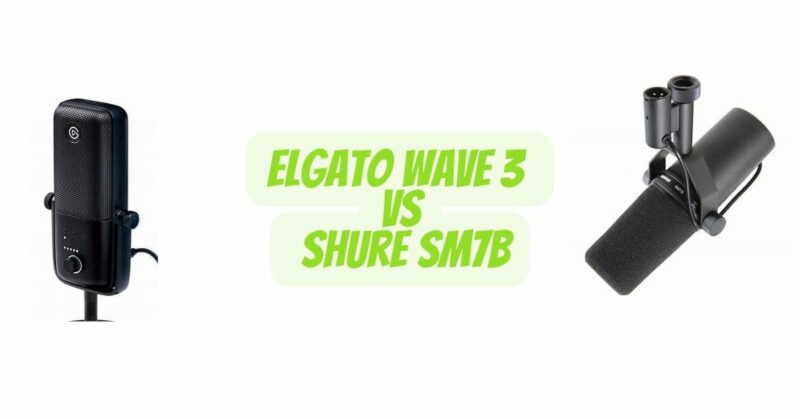 Elgato wave 3 vs Shure sm7b