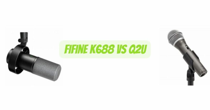Fifine K688 vs Q2U
