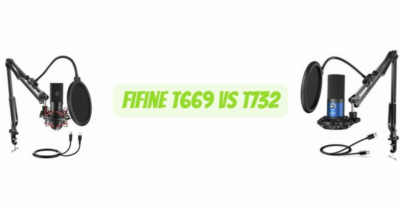 Fifine T669 vs T732 - All For Turntables