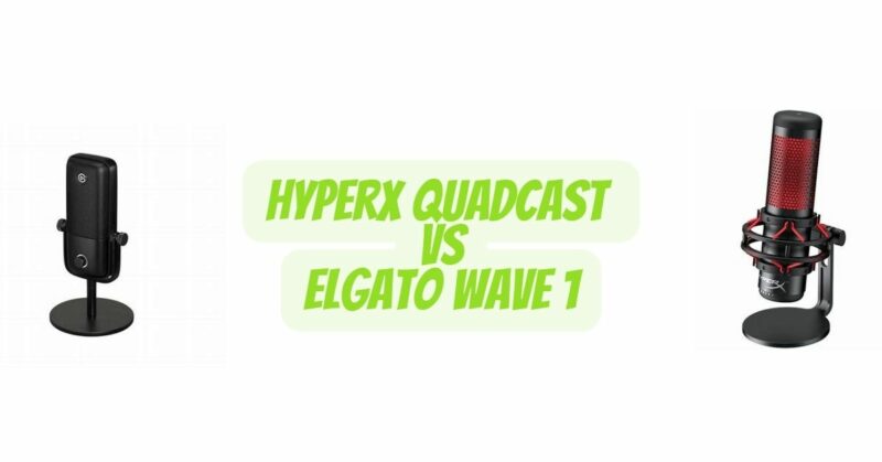 HyperX Quadcast vs Elgato Wave 1