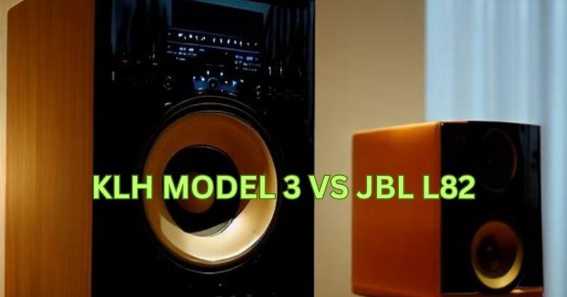 KLH Model 3 vs JBL L82