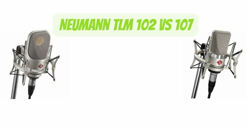 Neumann TLM 102 vs 107