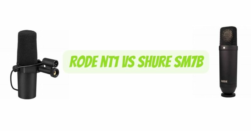 Rode nt1 vs Shure sm7b