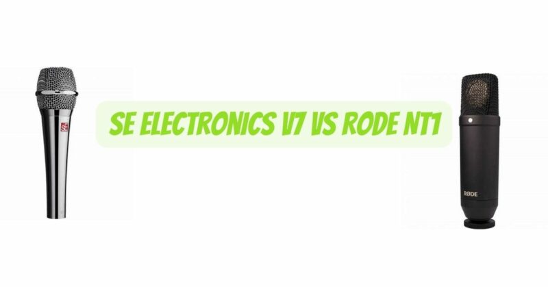 SE Electronics v7 vs Rode NT1