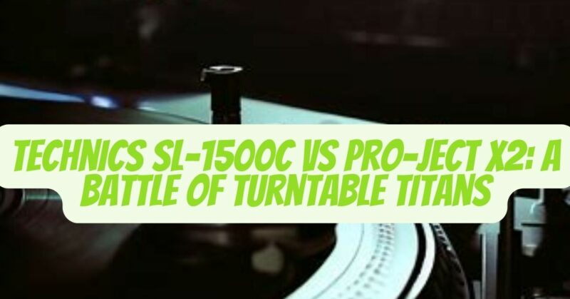 Technics SL-1500C vs Pro Ject X2
