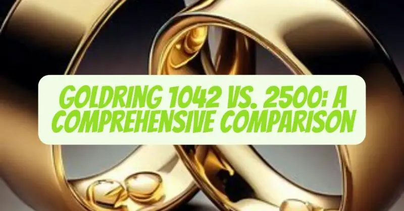 goldring 1042 vs 2500