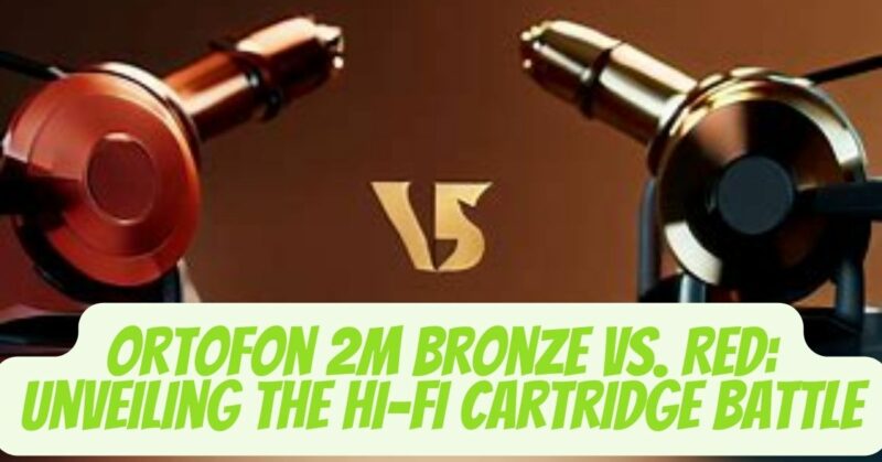 ortofon 2m bronze vs red