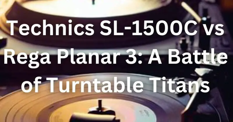 technics sl-1500c vs rega planar 3