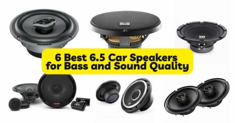 Best 6.5 Car Speakers For Bass And Sound Quality 6 Best 6.5 Car Speakers for Bass and Sound Quality - All For Turntables