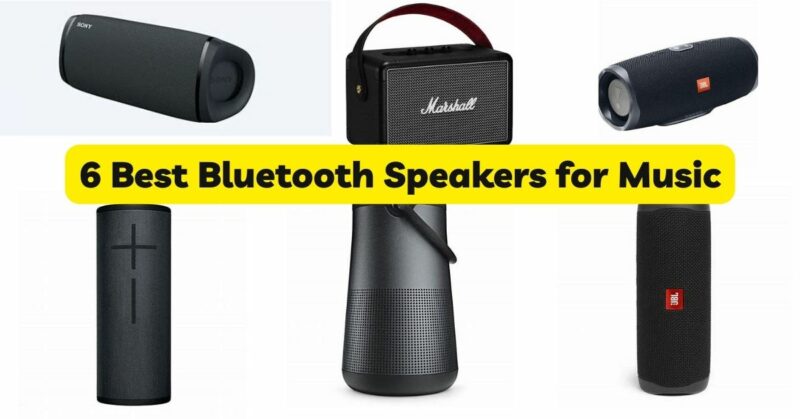 6 Best Bluetooth Speakers for Music