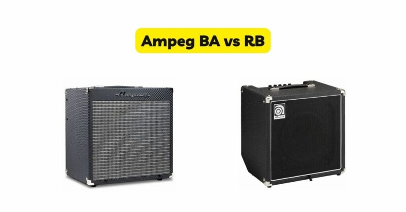 Ampeg BA vs RB