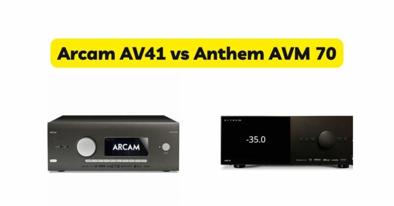 Arcam AV41 vs Anthem AVM 70
