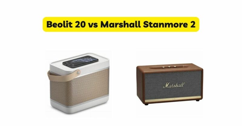 Beolit 20 vs Marshall Stanmore 2