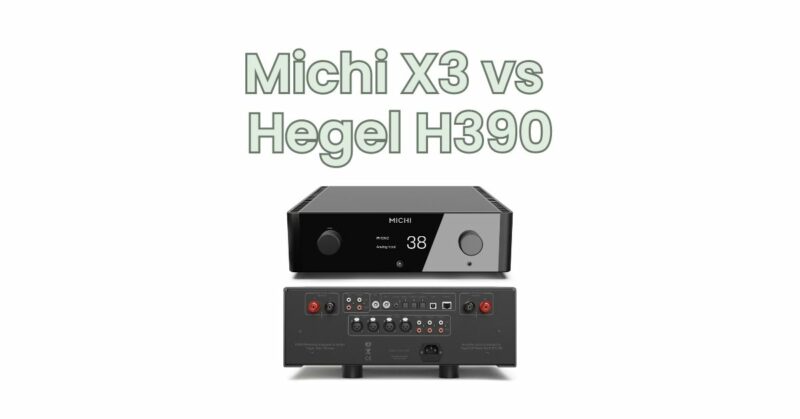 Michi X5 vs Hegel H590