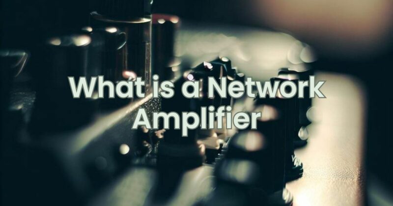 What is a Network Amplifier