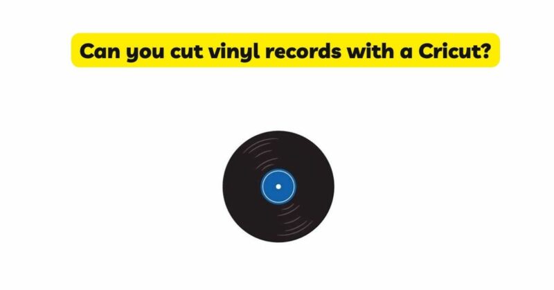 pouch Algebra Sorg Can you cut vinyl records with a Cricut? - All for Turntables