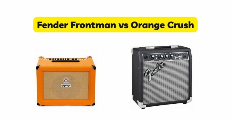 Fender Frontman vs Orange Crush